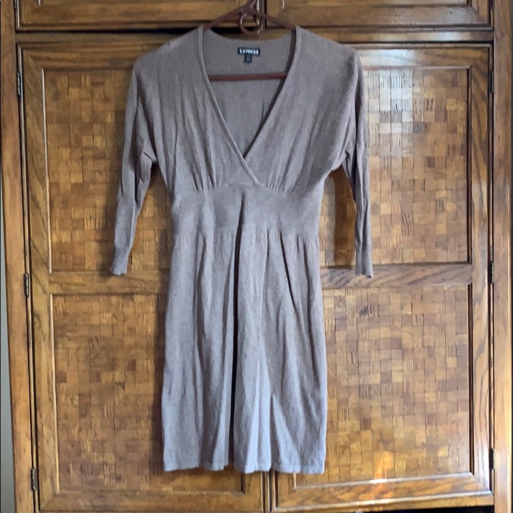 Express sweater dress